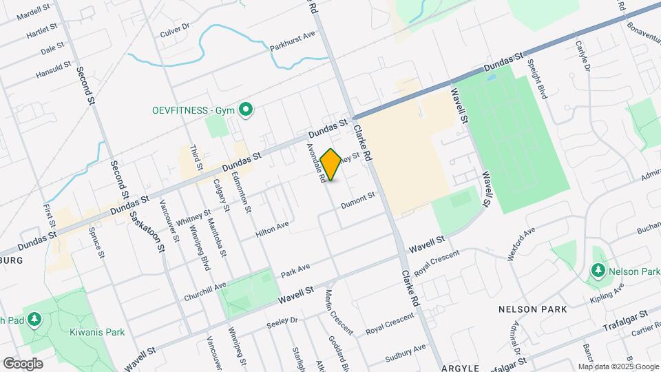 360 Avondale Rd Map and Location Details