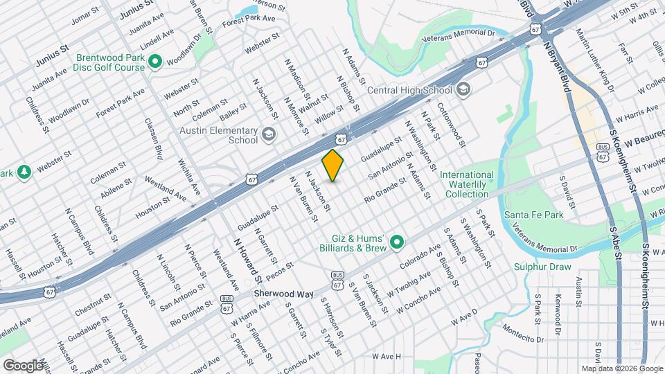 315 N Monroe St Map and Location Details