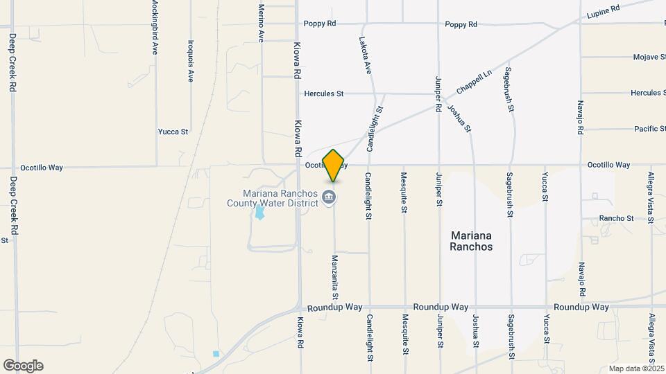 9640 Manzanita St Map and Location Details