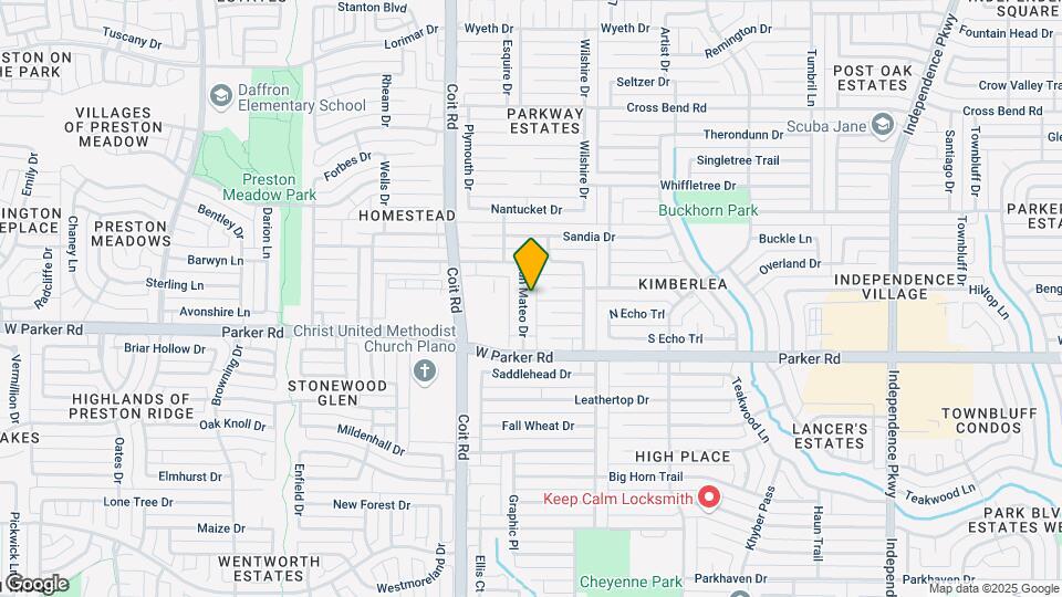 3330 San Mateo Dr Map and Location Details