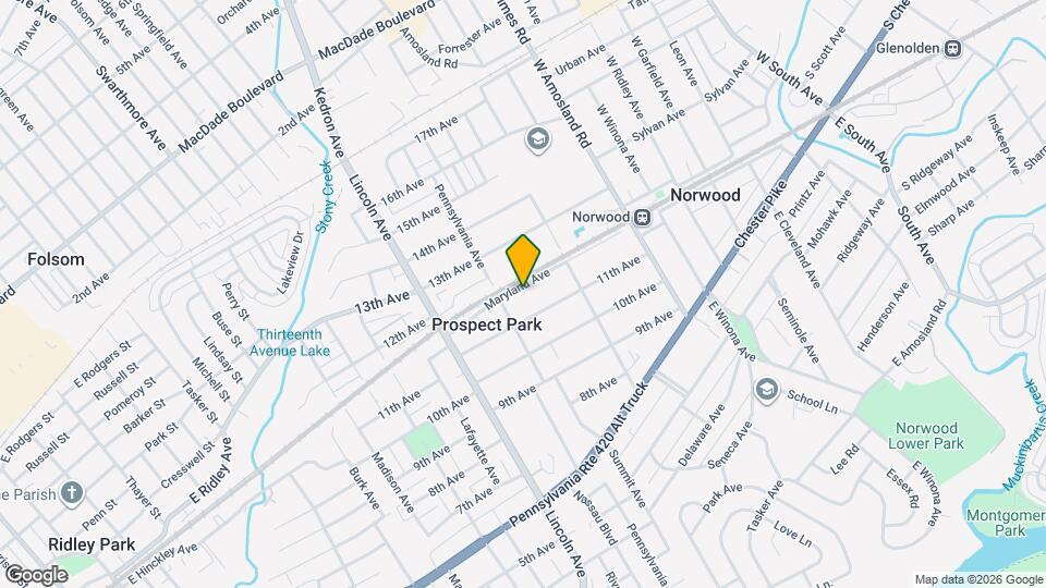 644 MARYLAND Ave Map and Location Details