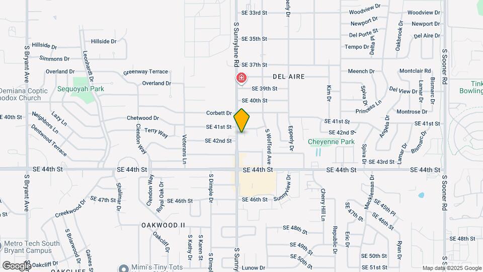 4304 Sunnylane Cir Map and Location Details