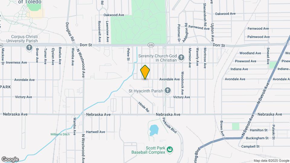 2265 Avondale Ave Map and Location Details