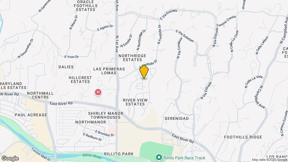 5060 N Northridge Cir Map and Location Details