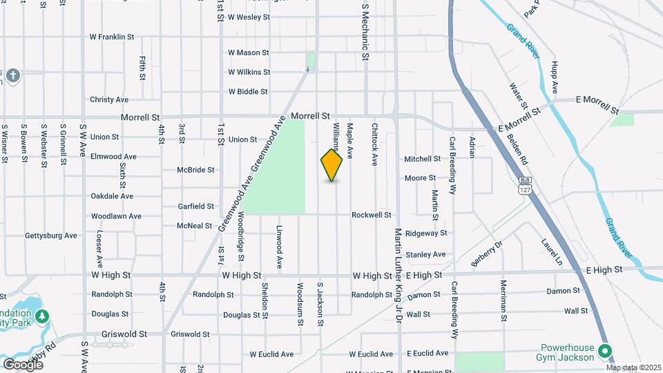1022 Williams St-Unit -1 Map and Location Details