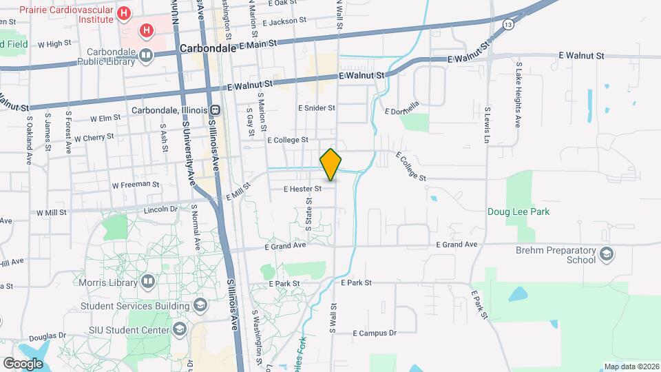 412 E Hester St Map and Location Details