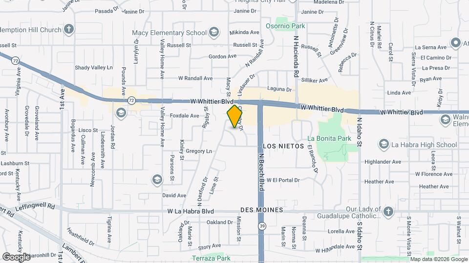 650 Mardina Way Map and Location Details