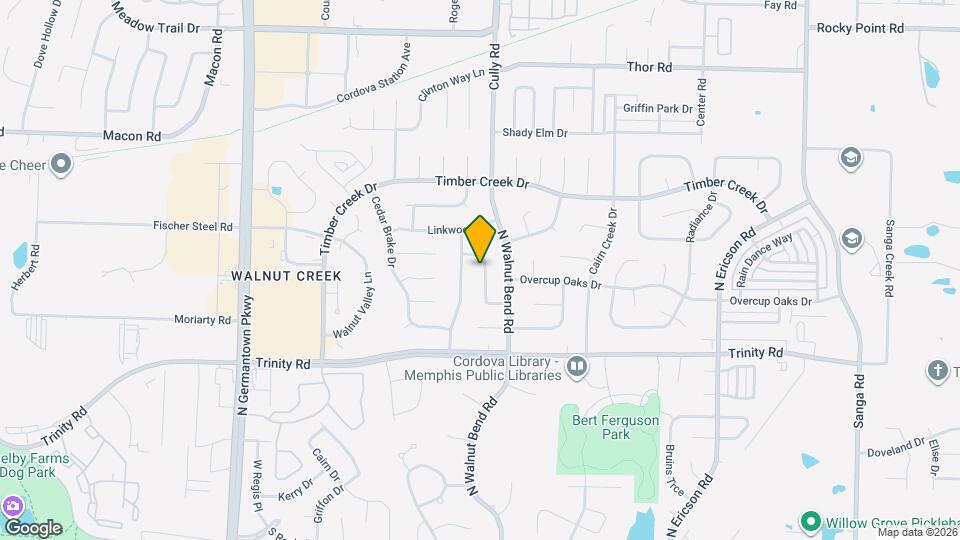 743 Grovewood Dr Map and Location Details