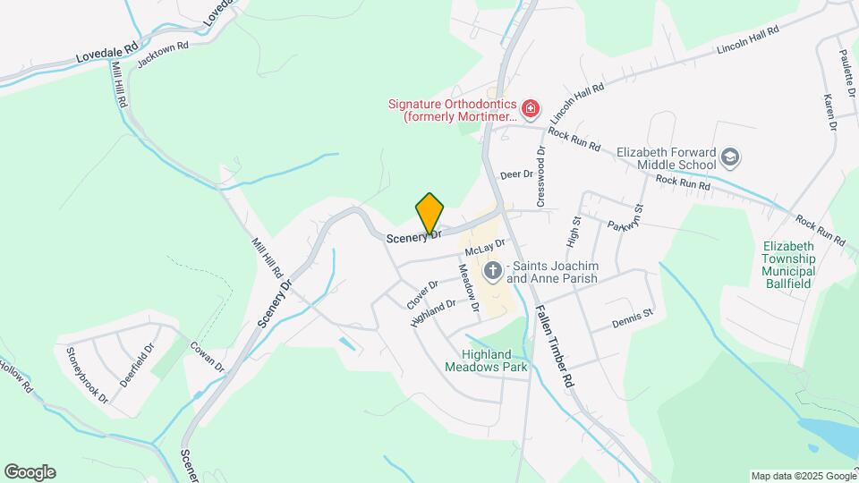 639 Scenery Dr Mapa y Detalles de la Ubicación