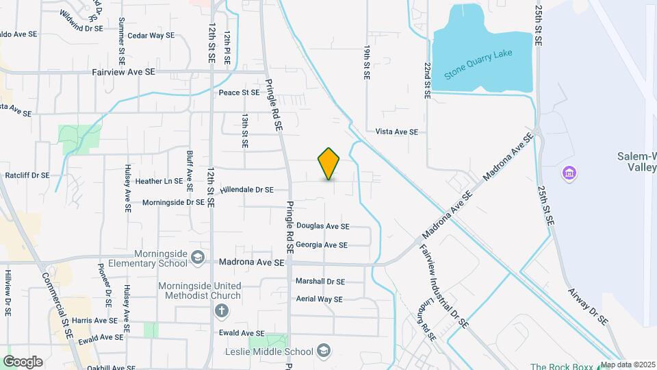 1550 Salishan St SE Map and Location Details