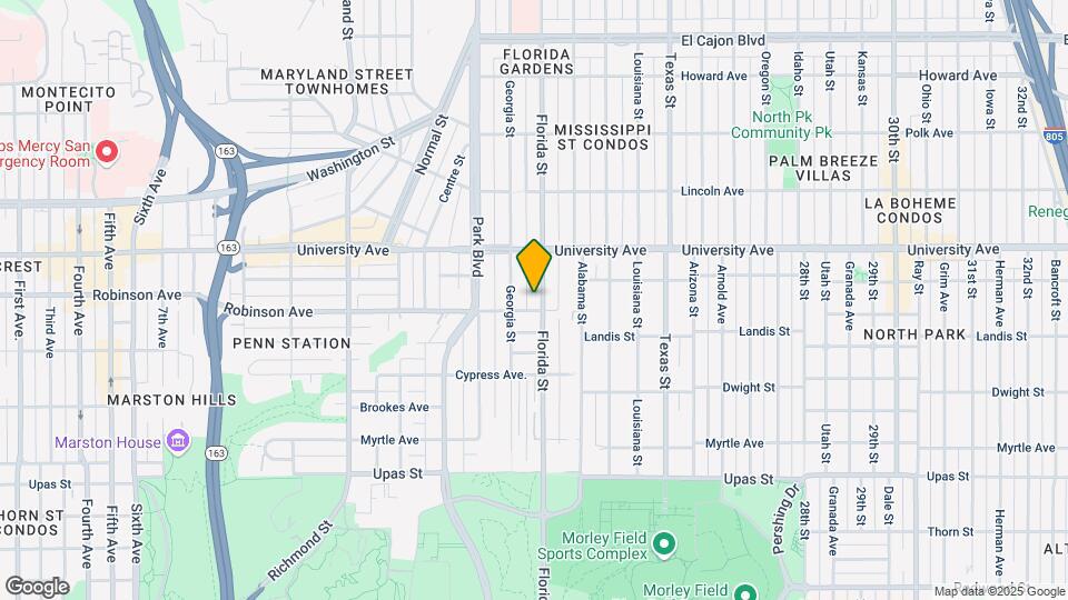 3760 Florida St Map and Location Details