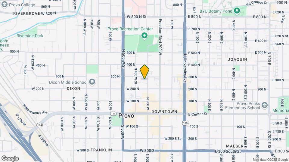 259 N 300 W Map and Location Details