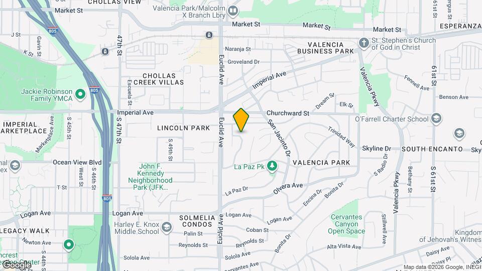 317 San Alberto Way Mapa y Detalles de la Ubicación