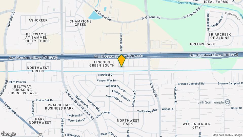 6907 Greenyard Dr Map and Location Details
