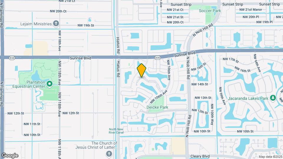 10730 NW 14th St Map and Location Details