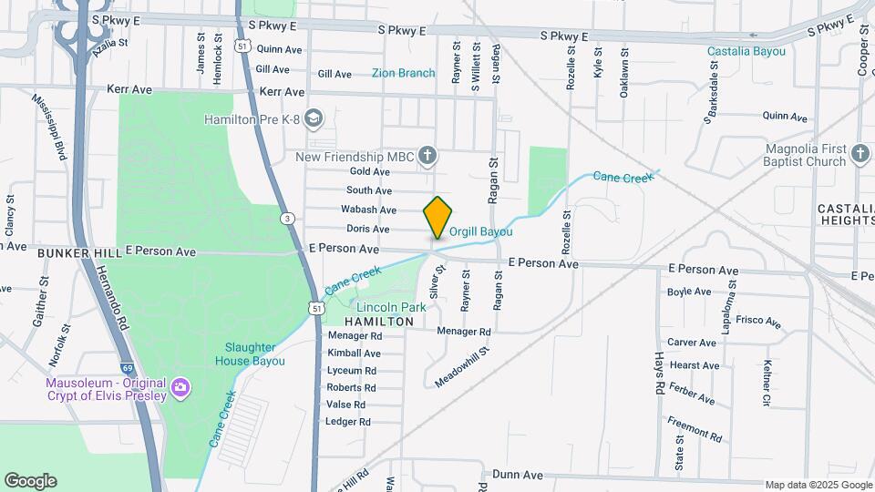 1656 Silver St Map and Location Details