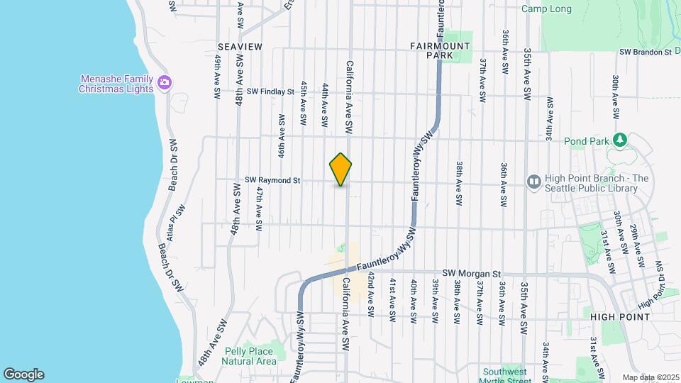 6011 California Ave SW Map and Location Details