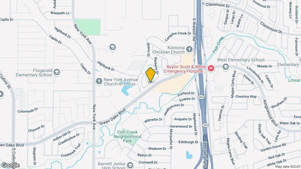 2214 Gladstone Dr Map and Location Details
