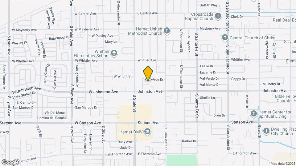 260 Val Monte Dr Map and Location Details