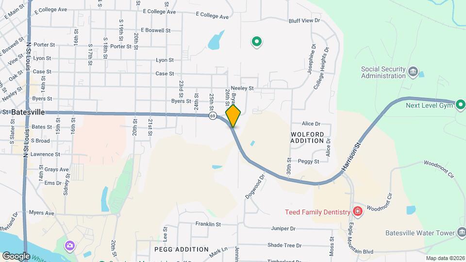 116 Jeffery Cutoff Map and Location Details