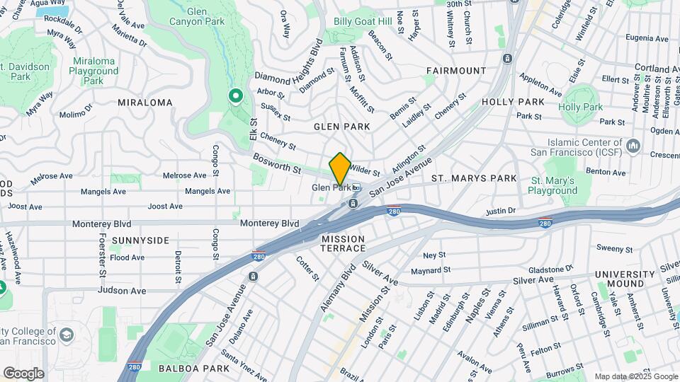 2928 Diamond St Mapa y Detalles de la Ubicación