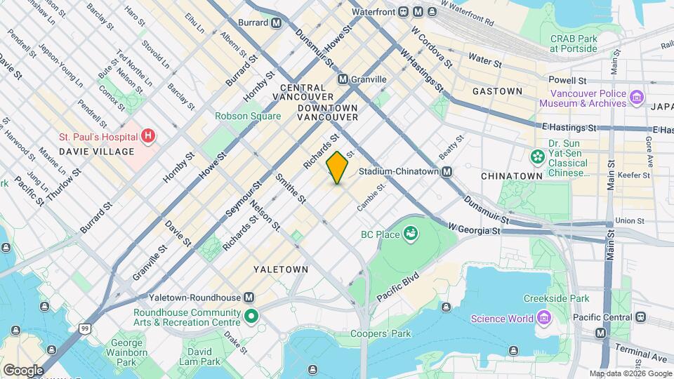 819 Hamilton St Map and Location Details