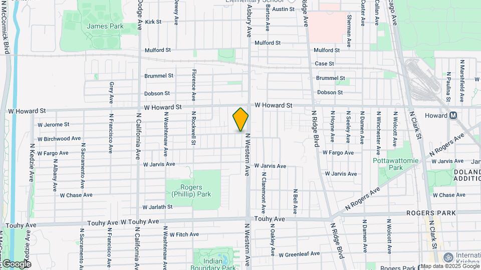 2415-2417 W Birchwood Ave Map and Location Details