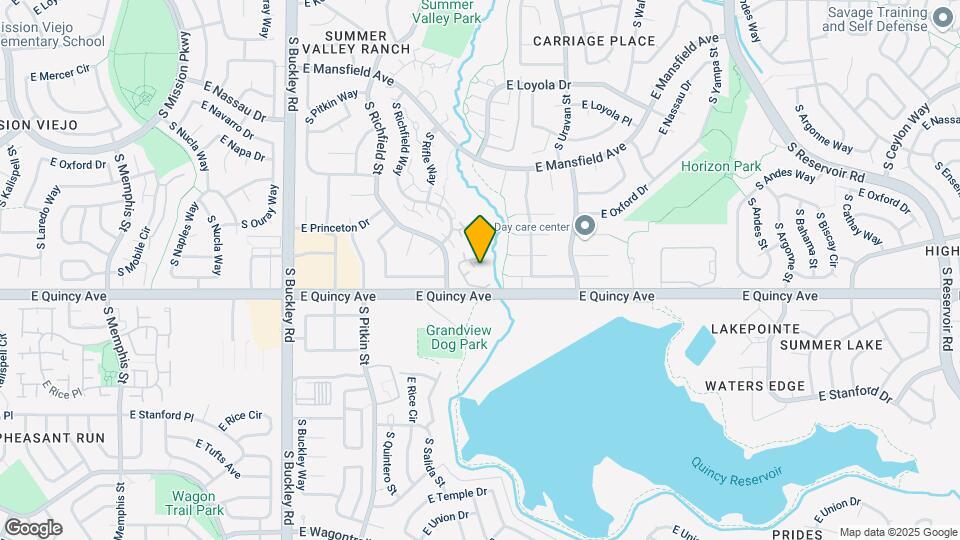 4284 S Salida Way, Unit #8 Map and Location Details