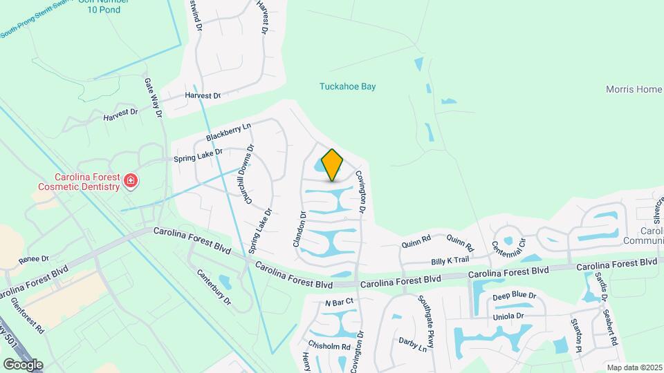 584 Summerhill Dr Map and Location Details