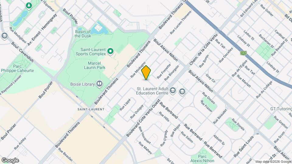 2530-2536 Bourgoin Rue Map and Location Details