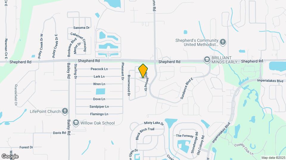 2606 Whitewood Rd Map and Location Details