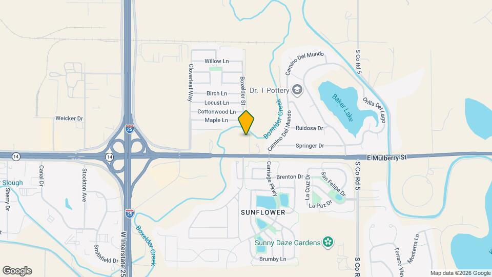 407 Loma Linda Dr Map and Location Details