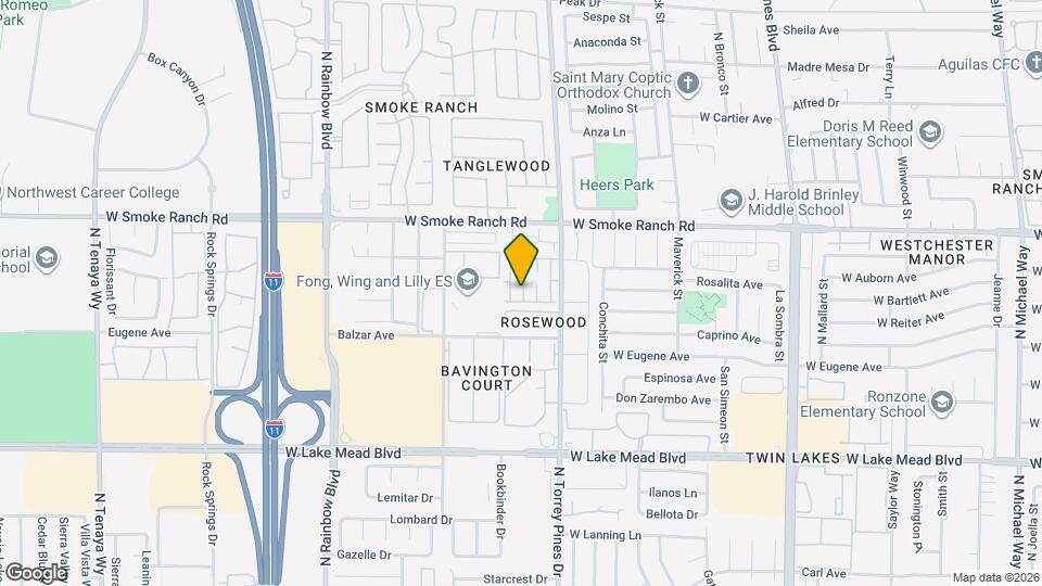 2212 Silver Pine Dr Map and Location Details