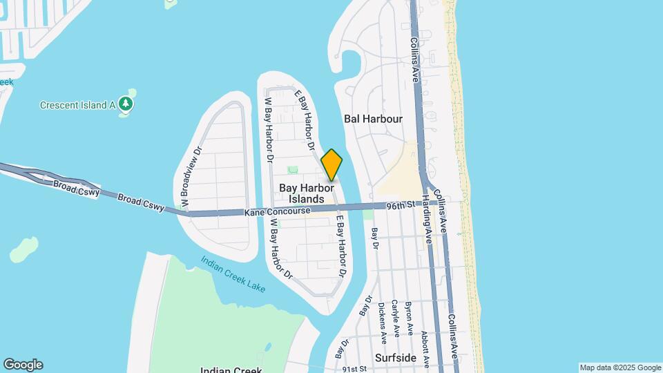 1075 E Bay Harbor Dr-Unit -10 Map and Location Details