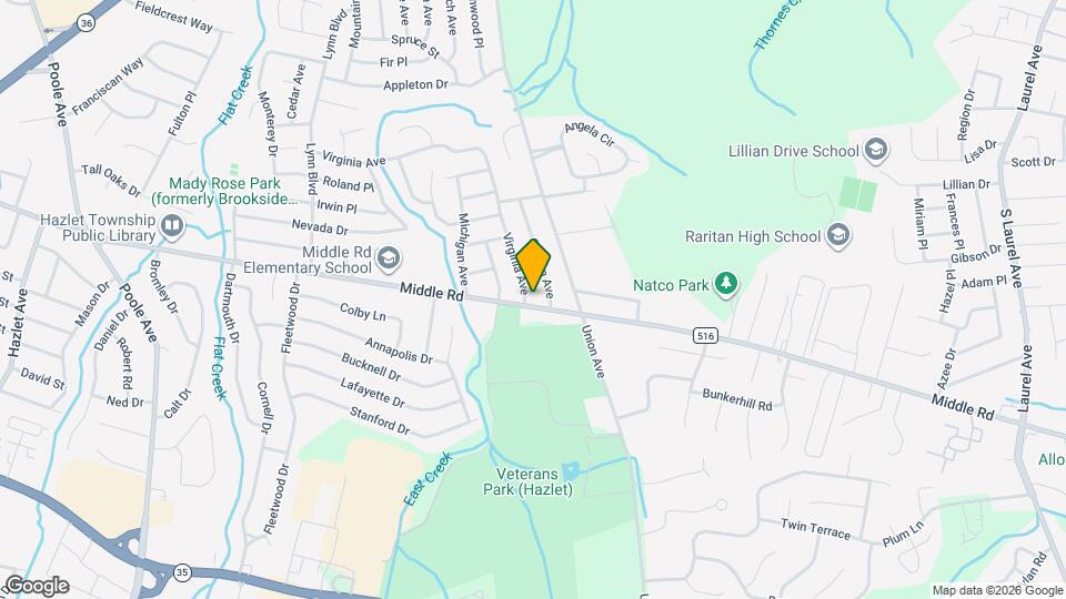 339 Middle Rd Map and Location Details