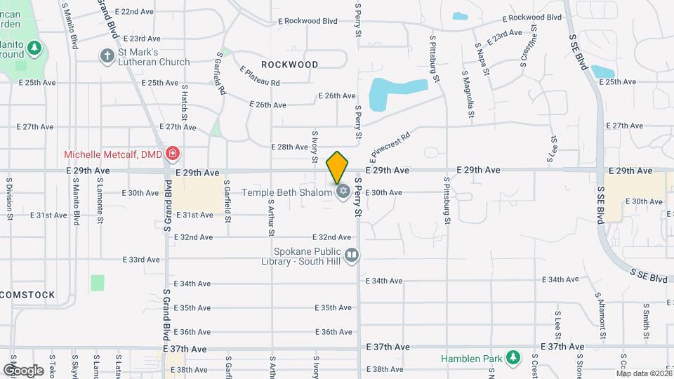 1309 E 30th Ave Map and Location Details