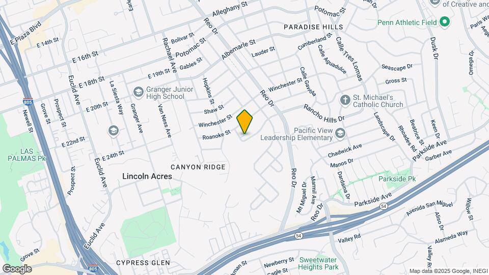 2585 Deauville St Map and Location Details