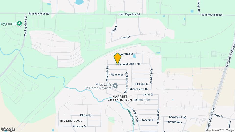 1640 Diamond Lake Trail Map and Location Details