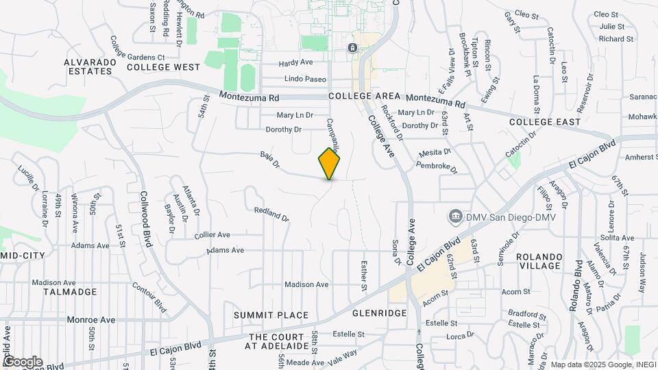 5775 Baja Dr Map and Location Details