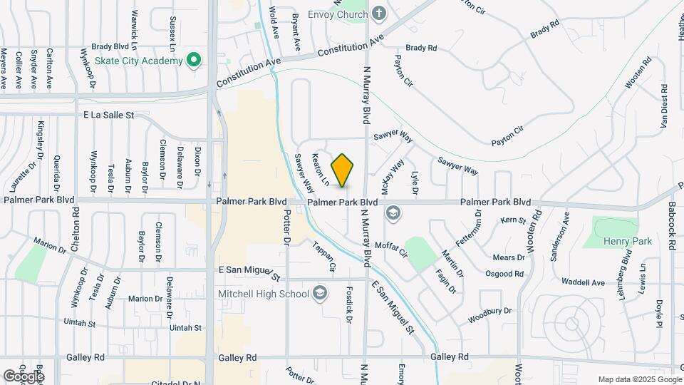 1512 Keaton Ln Map and Location Details