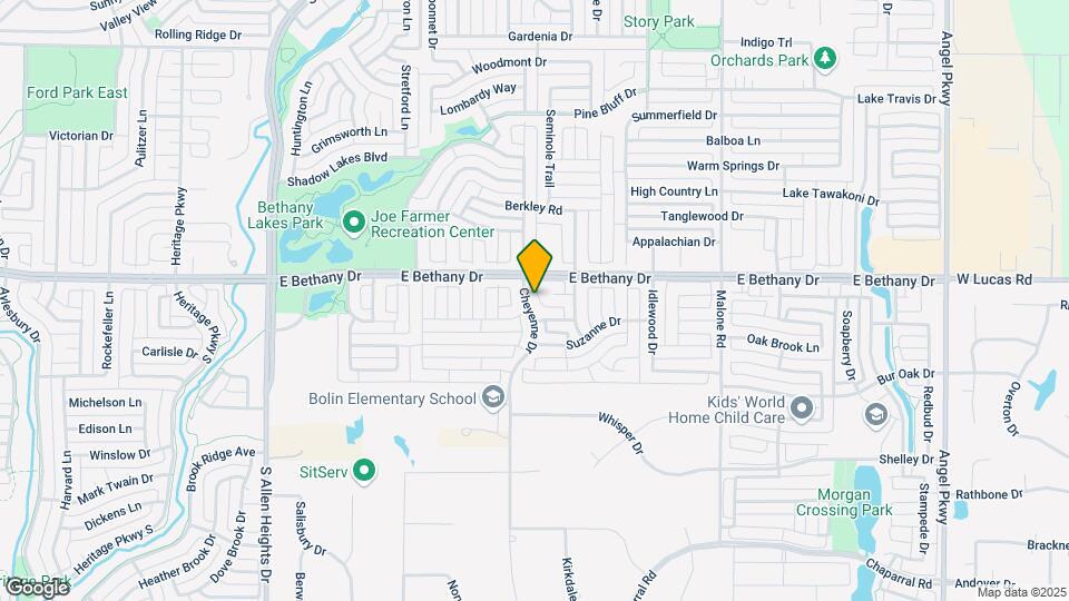 807 Cheyenne Dr Map and Location Details