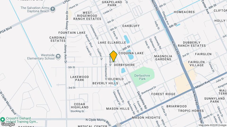 1114 Berkshire Rd Map and Location Details