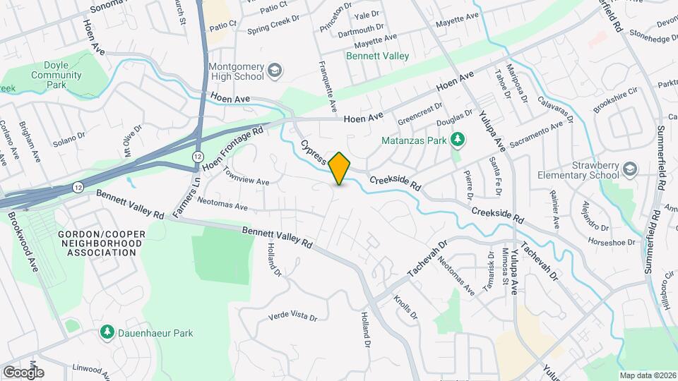 1596 Ronne Dr, Unit AUCMEY Map and Location Details