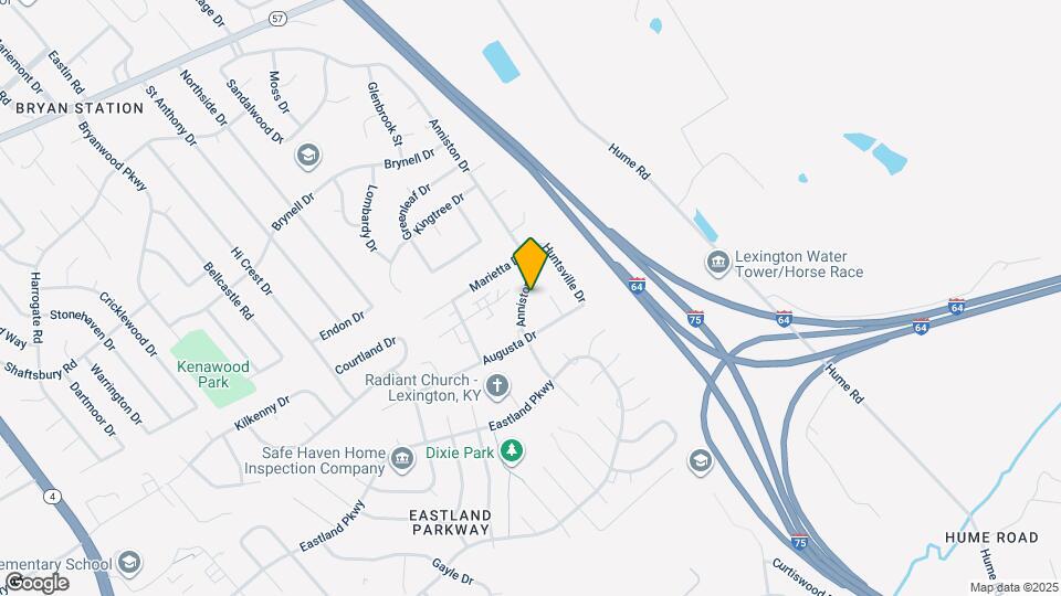 1465 Anniston Dr Map and Location Details