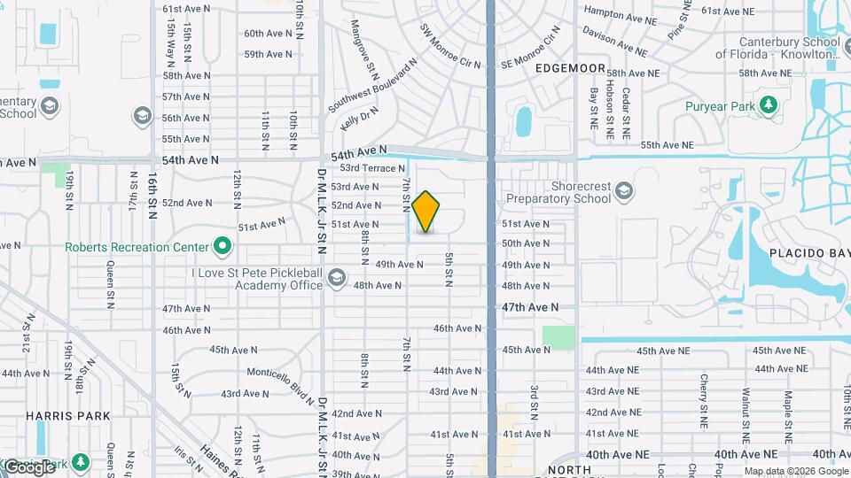 628 51st Ave N Map and Location Details