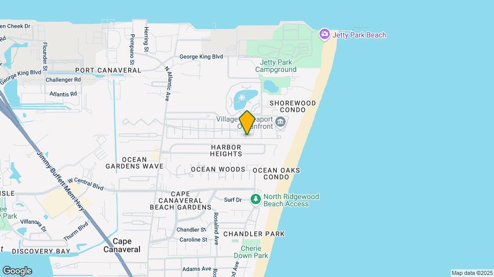 606 Beach Park Ln Map and Location Details