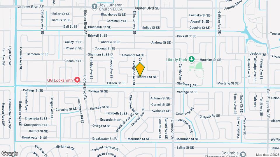 718 Cleaves St SE Map and Location Details