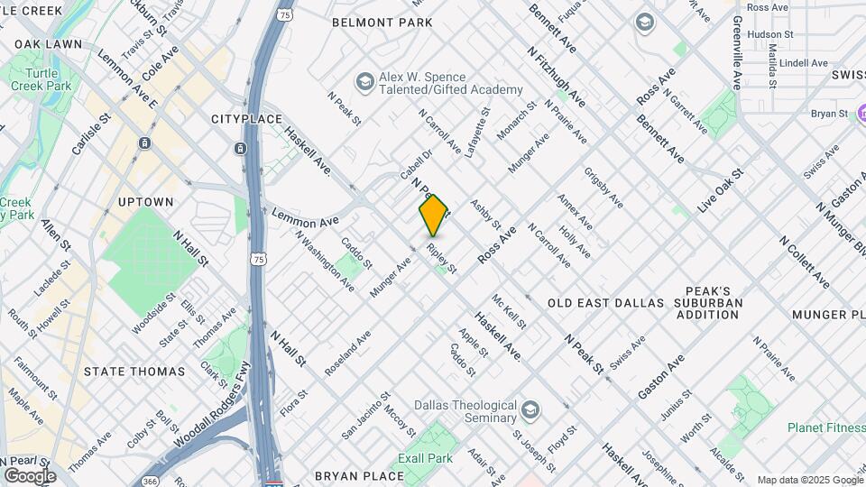 4200 Munger Ave Map and Location Details