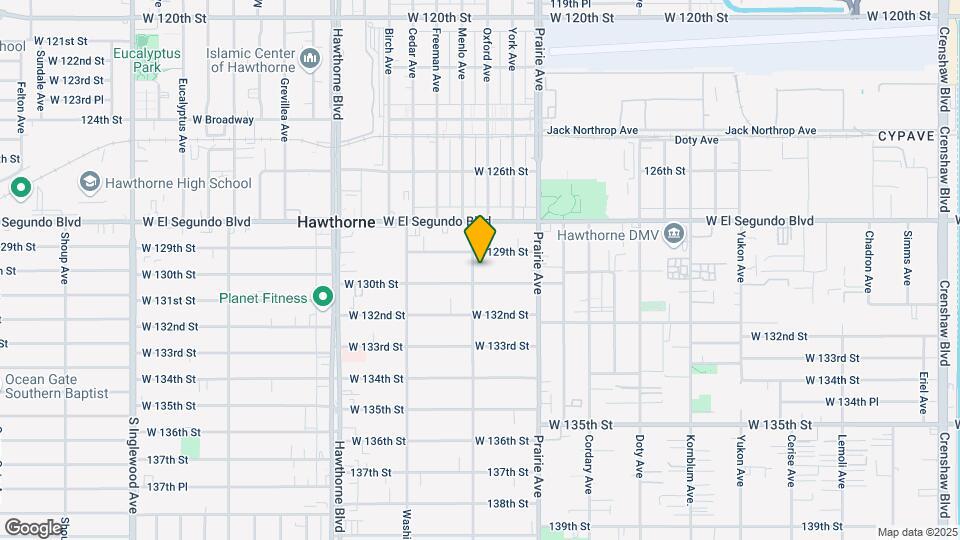 12938 Jefferson Ave Map and Location Details
