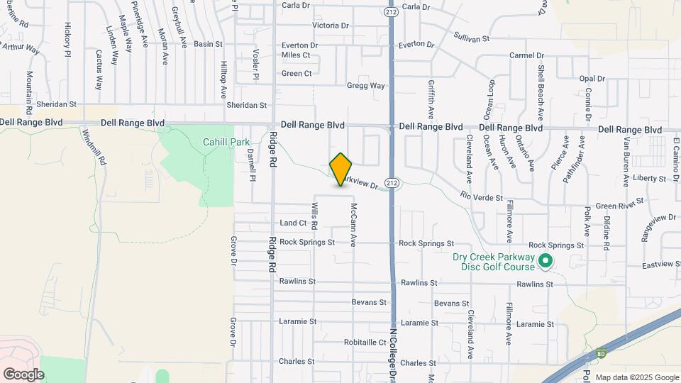 3618 Woodhaven Dr Map and Location Details